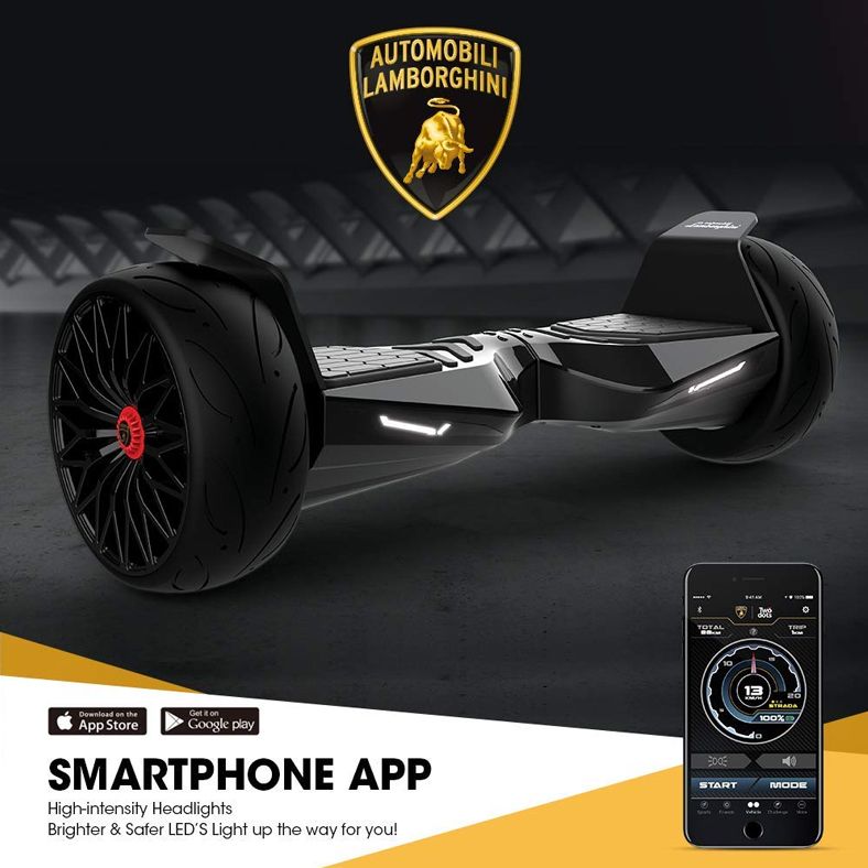 Lamborghini 8.5 Inch Hoverboard Bluetooth and Speaker Technology