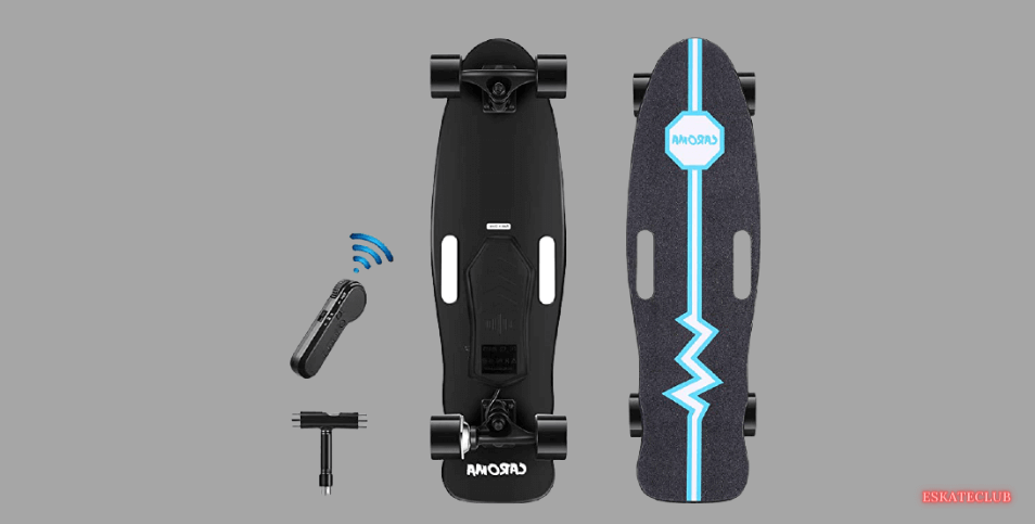 explain all feature of Caroma 32 Electric Skateboard
