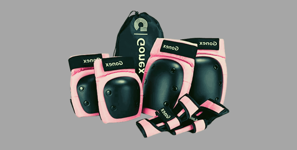 review about Gonex Skateboard Elbow Pads Knee Pads