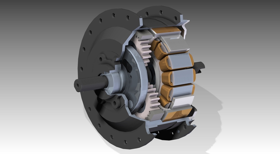 geared hub motor kit