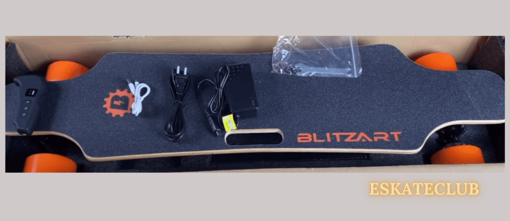 review about battery and speed of Blitzart 38 Hurricane Electric Longboard