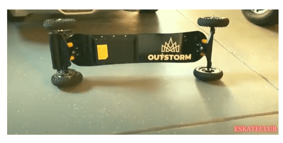review about OUTSTORM 31MPH Off-Road Electric Skateboard
