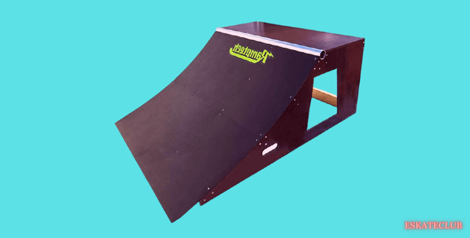 Ramptech 2 Tall x 4 Wide QUARTERPIPE Skateboard Ramp